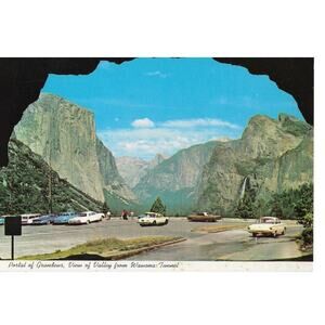 Yosemite National Park California Portal of Grandeur Postcard Unposted